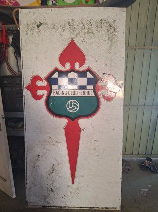 Cartel del marcador del estadio del  Racing