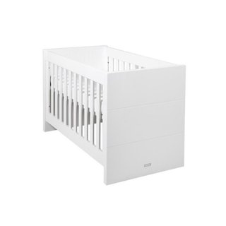 Cuna 140cm + Librería 84cm Lacado Blanco