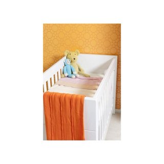 Cuna 140cm + Librería 84cm Lacado Blanco