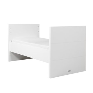 Cuna 140cm + Librería 84cm Lacado Blanco