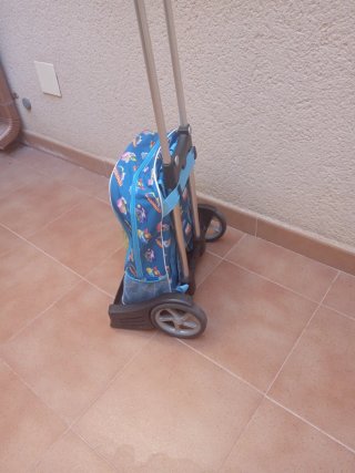 Mochila Super Zings con carro Safta