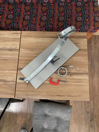 Jamonero basculante profesional acero inoxidable