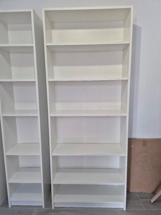 Conjunto Estanterías Billy Ikea Blancas