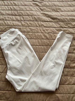 Leggins blancas talla S push up