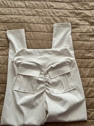 Leggins blancas talla S push up