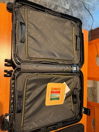 Maleta de viaje negra Samsonite