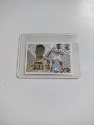 Cromo Mbappé Extra Sticker Plata Panini