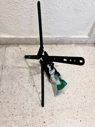 Soporte TV pared negro