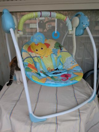 Amaca per neonati con arco giochi