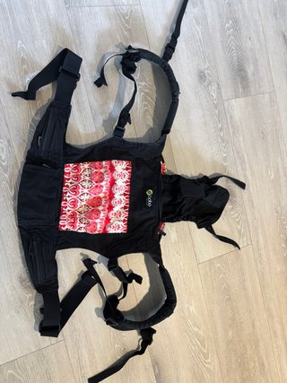 Mochila Portabebés Boba Negra