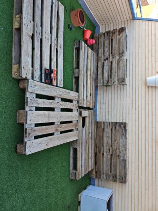 6 Palets de madera