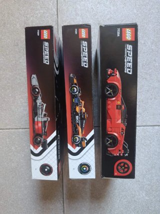 Lego Speed Champions 3 Scatole
