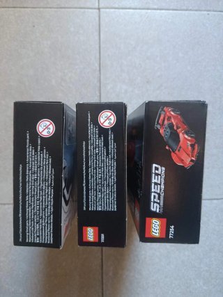 Lego Speed Champions 3 Scatole
