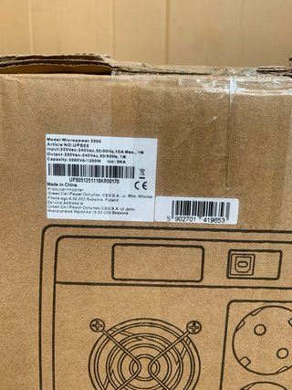 SAI UPS05 Green Cell 2000VA 1200W