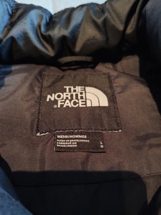Plumas North Face Negro