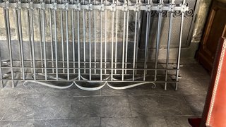 Rejas de ventana de forja artesanal únicas.
