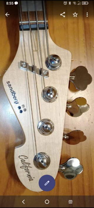 Bajo Sandberg California TT 4 Swamp Ash