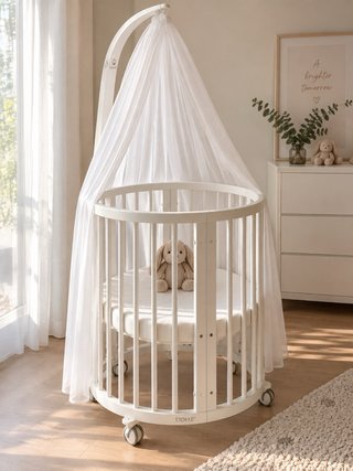 Cuna Stokke Sleepi Mini blanca