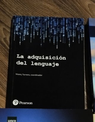 Libro Adquisición del Lenguaje (psicología Uned)
