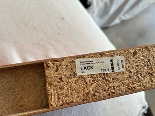 Balda Lack Ikea Roja