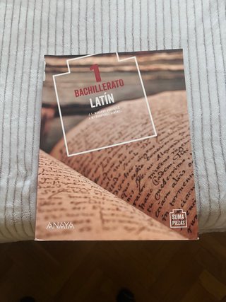 Latín, 1 Bachillerato