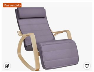 Sillon de lactancia de madera