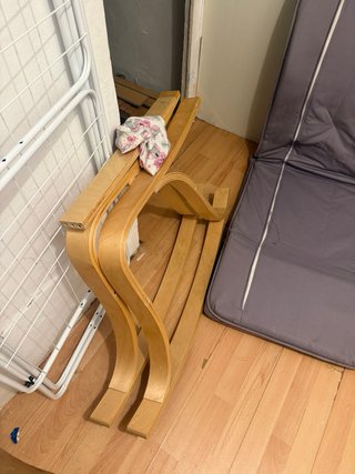 Sillon de lactancia de madera