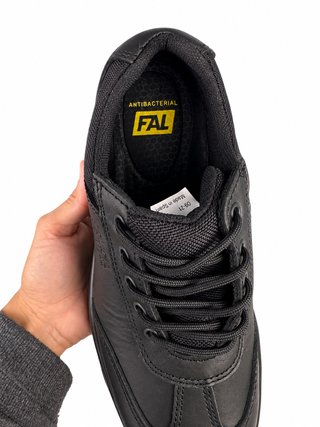 Zapatos de seguridad FAL negros antibacterianos