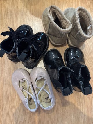 Lote zapatos niña talla 22