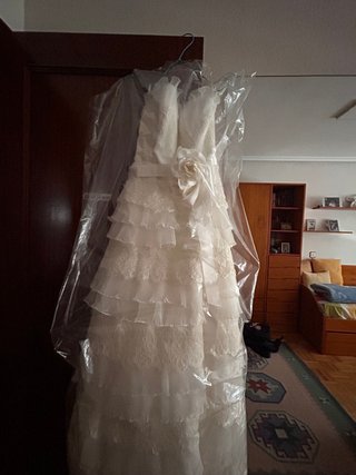 Vestido de Novia Rosa Clará Blanco