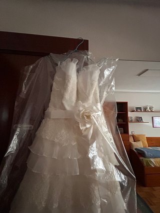 Vestido de Novia Rosa Clará Blanco