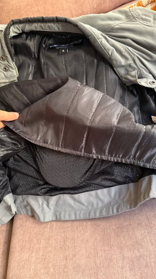 Chaqueta Moto Verano/Entretiempo Gris