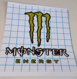 Pegatina Monster Energy