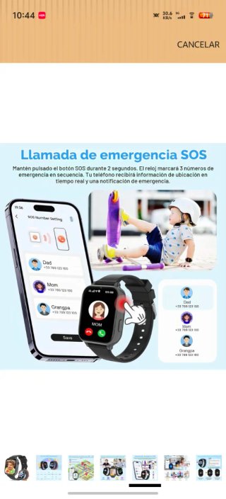 Reloj Inteligente 4G para Niños