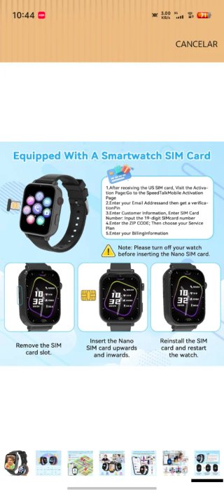Reloj Inteligente 4G para Niños