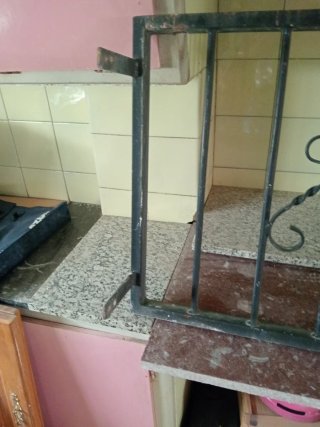 Reja de hierro de 75x,50
