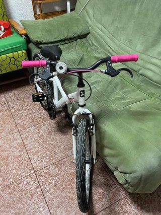 Bicicleta infantil niña rosa