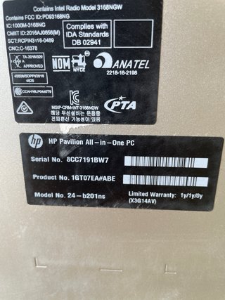 HP Pavilion All-in-One