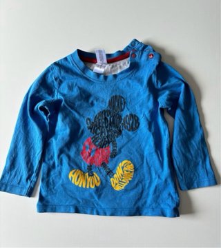 2 Camisetas Manga Larga Talla 92