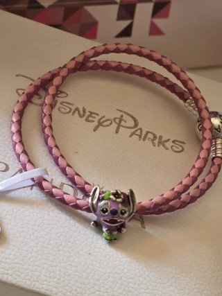 Pulsera Pandora Disney Stitch Rosa 15cm