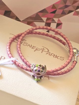 Pulsera Pandora Disney Stitch Rosa 15cm