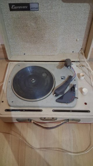 Tocadiscos Eurovox 404 Vintage