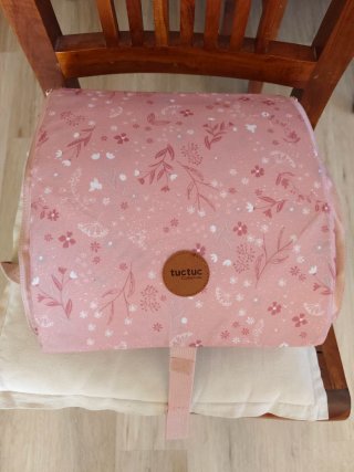 Trona portátil elevadora Tuc Tuc (Bolso / rosa)