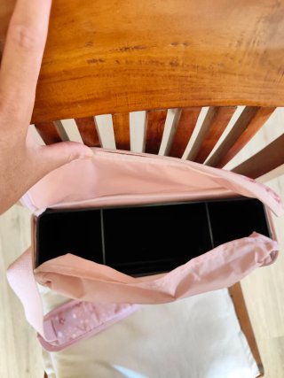 Trona portátil elevadora Tuc Tuc (Bolso / rosa)
