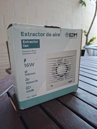 Extractor de aire EDM 16W