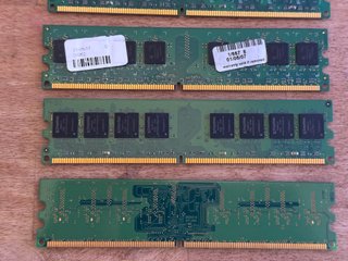 Lotto 5 RAM DDR2 Desktop 4.5GB Kingston Hynix S3+