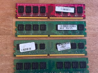 Lotto 5 RAM DDR2 Desktop 4.5GB Kingston Hynix S3+