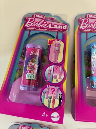 Mini Barbie Land 4 pezzi
