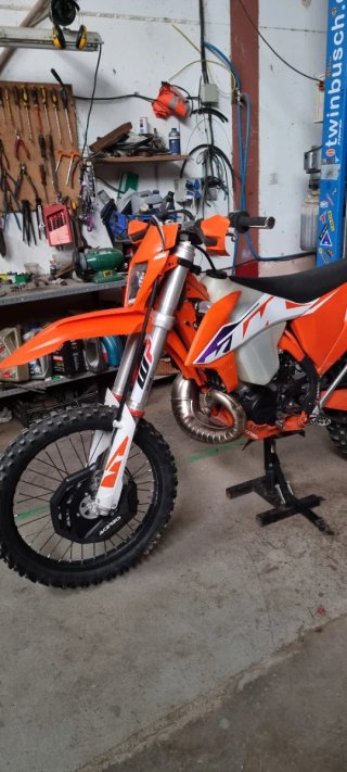 KTM EXC 2023 Naranja/Blanca