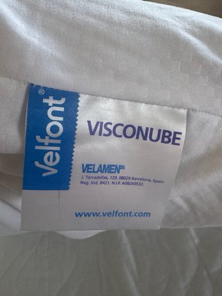 Colchón y somier FLEX 1,35x1,9m + almohada visconu